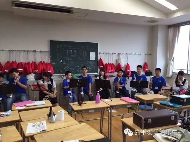 赴日本埼玉不动冈高校交流