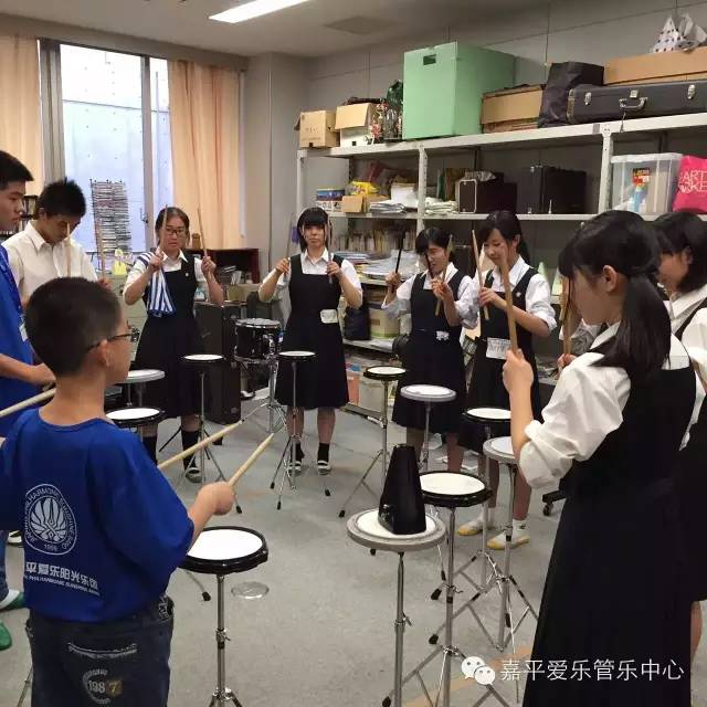 赴日本埼玉不动冈高校交流
